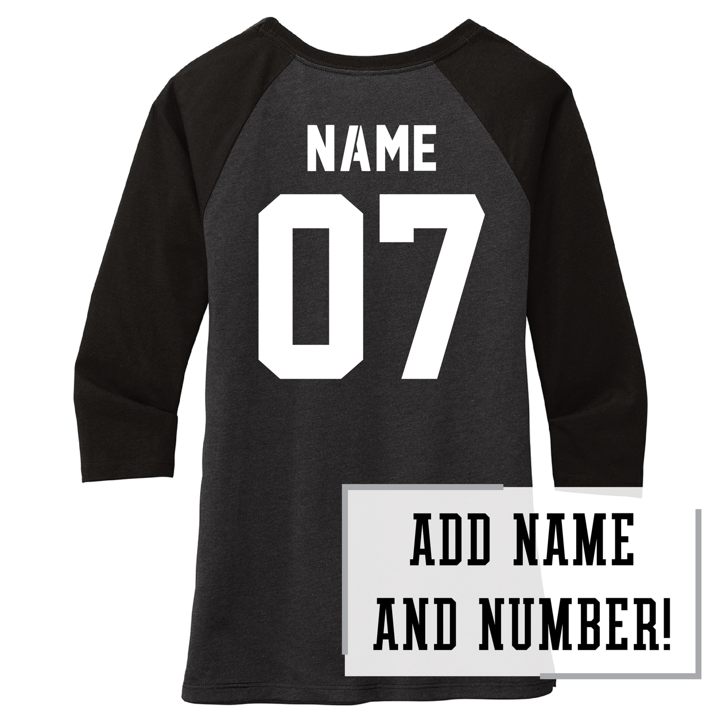Packers District® Women’s 3/4-Sleeve Raglan (DM136L)