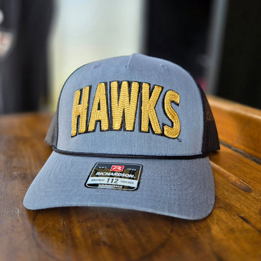 Hawks Puff 5 Panel Trucker Cap 0625