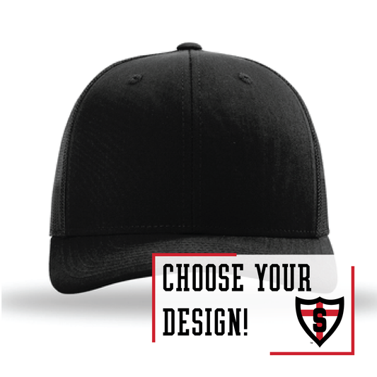 Shanley Black Richardson Trucker Cap (112)