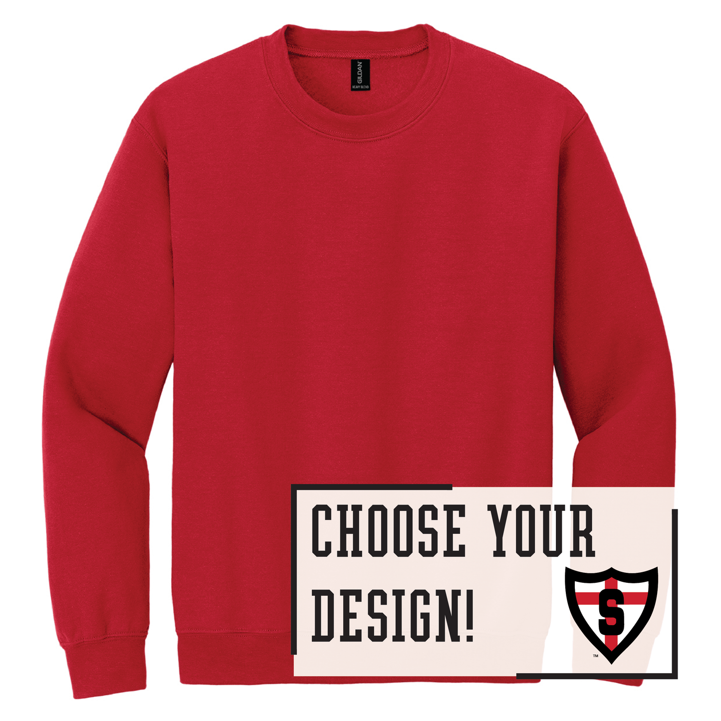 Shanley Gildan® Heavy Blend™ Crewneck Sweatshirt (18000)