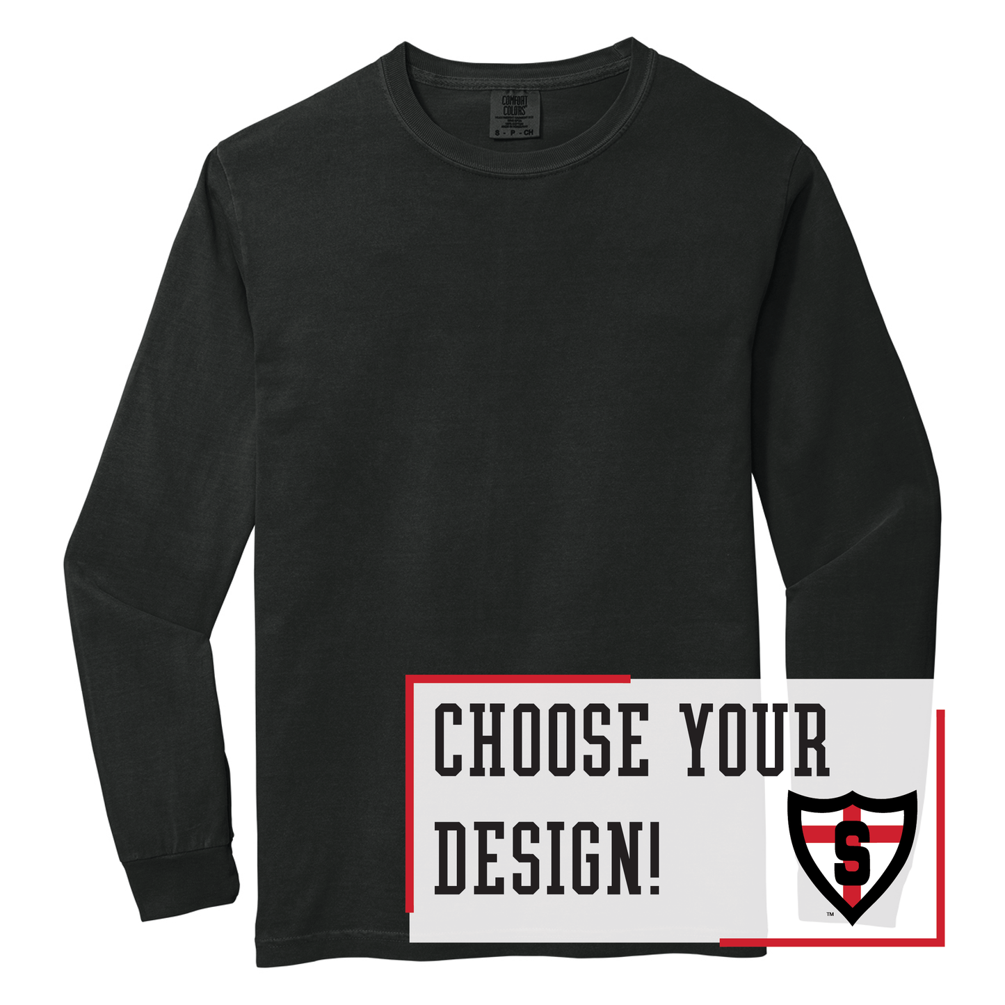 Shanley Comfort Colors® Heavyweight Ring Spun Long Sleeve Tee (6014)