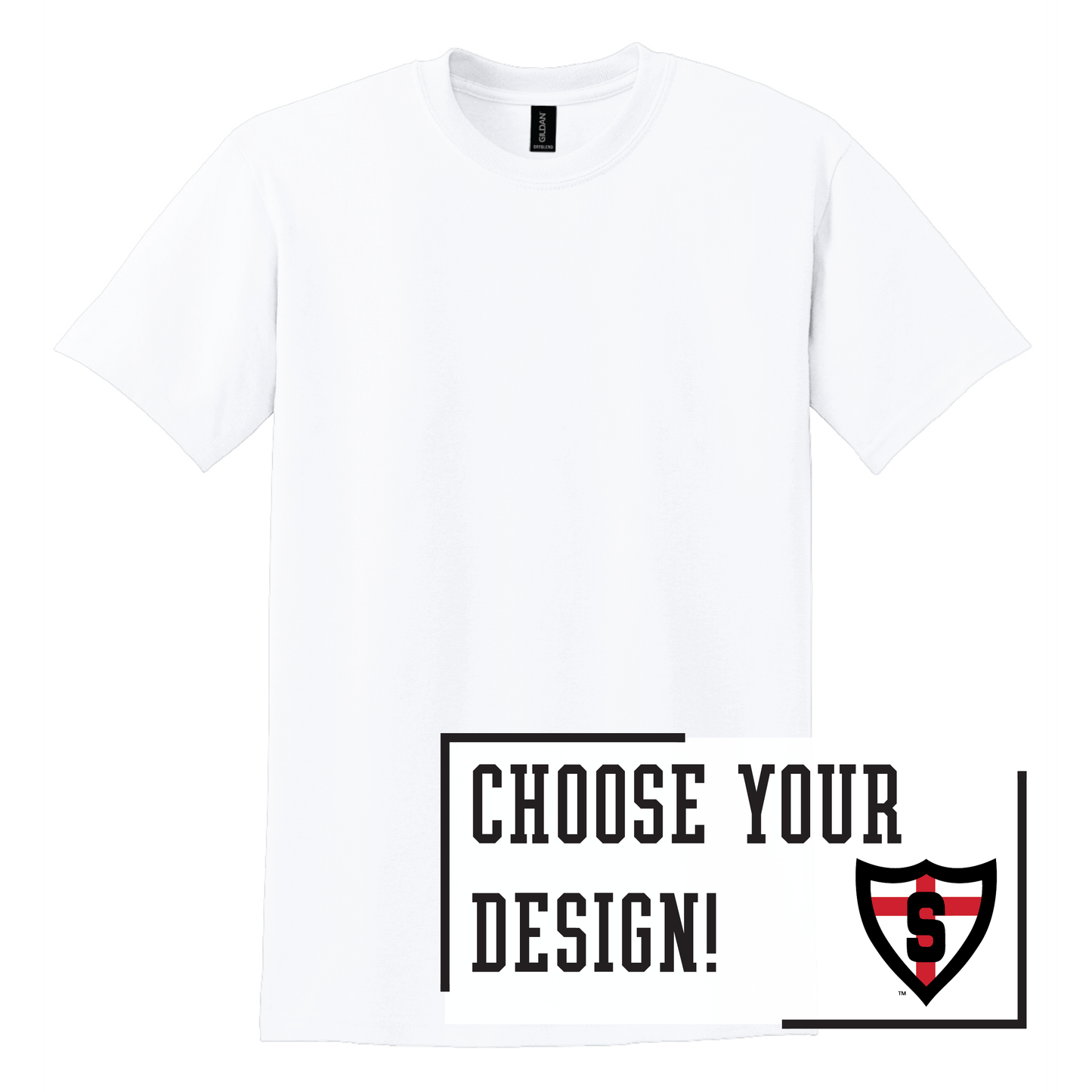 Shanley Gildan® DryBlend® 50 Cotton/50 Poly T-Shirt (8000)