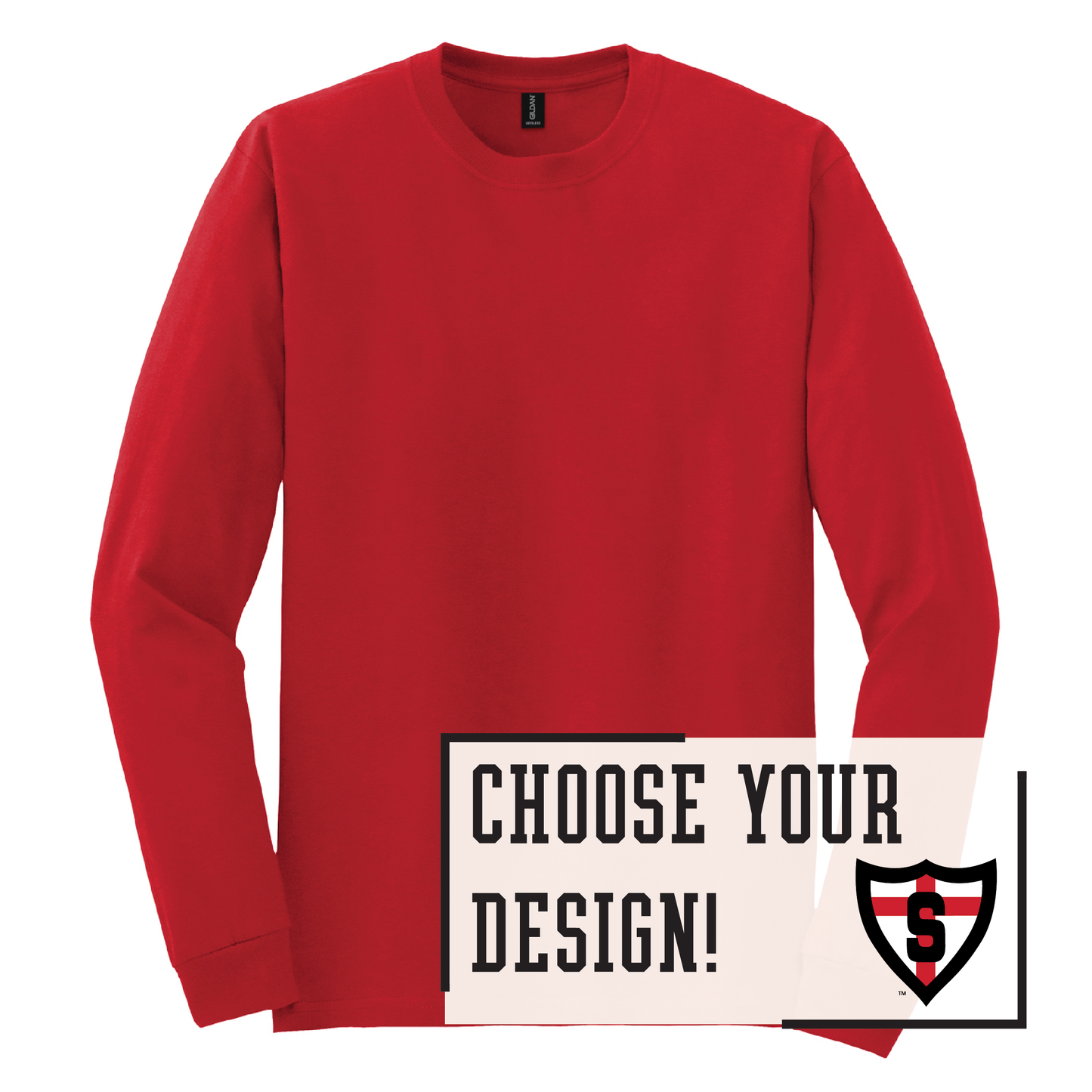 Shanley Gildan® DryBlend® 50 Cotton/50 Poly Long Sleeve T-Shirt (8400)