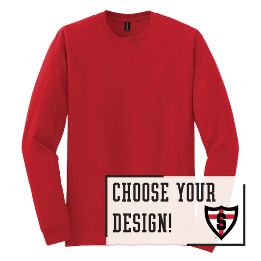 Shanley Gildan® DryBlend® 50 Cotton/50 Poly Long Sleeve T-Shirt (8400)