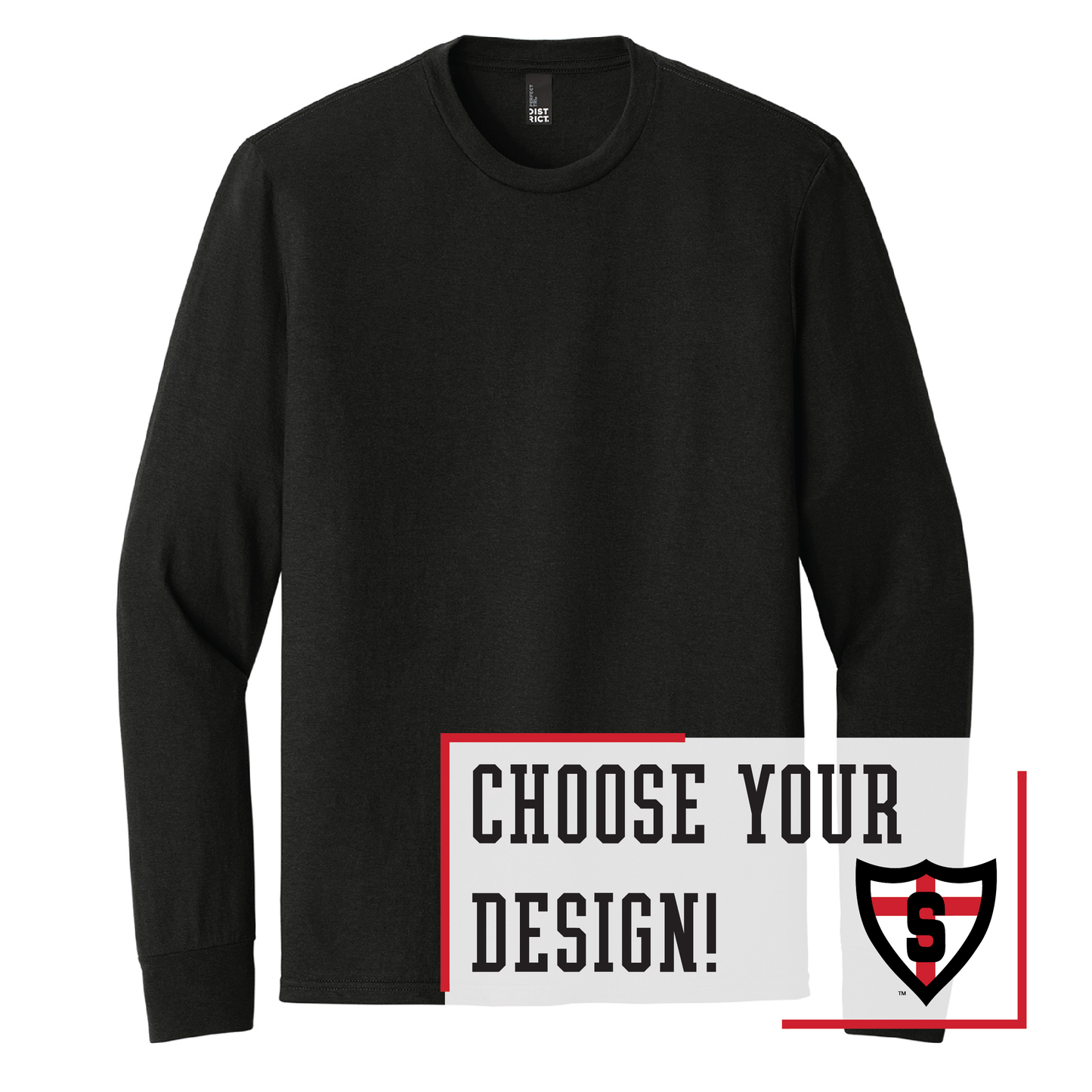 Shanley District® Perfect Tri® Long Sleeve Tee (DM132)