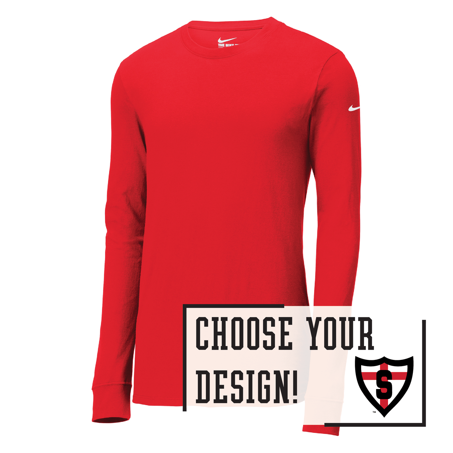 Shanley Nike Dri-FIT Cotton/Poly Long Sleeve Tee (NKBQ5230)