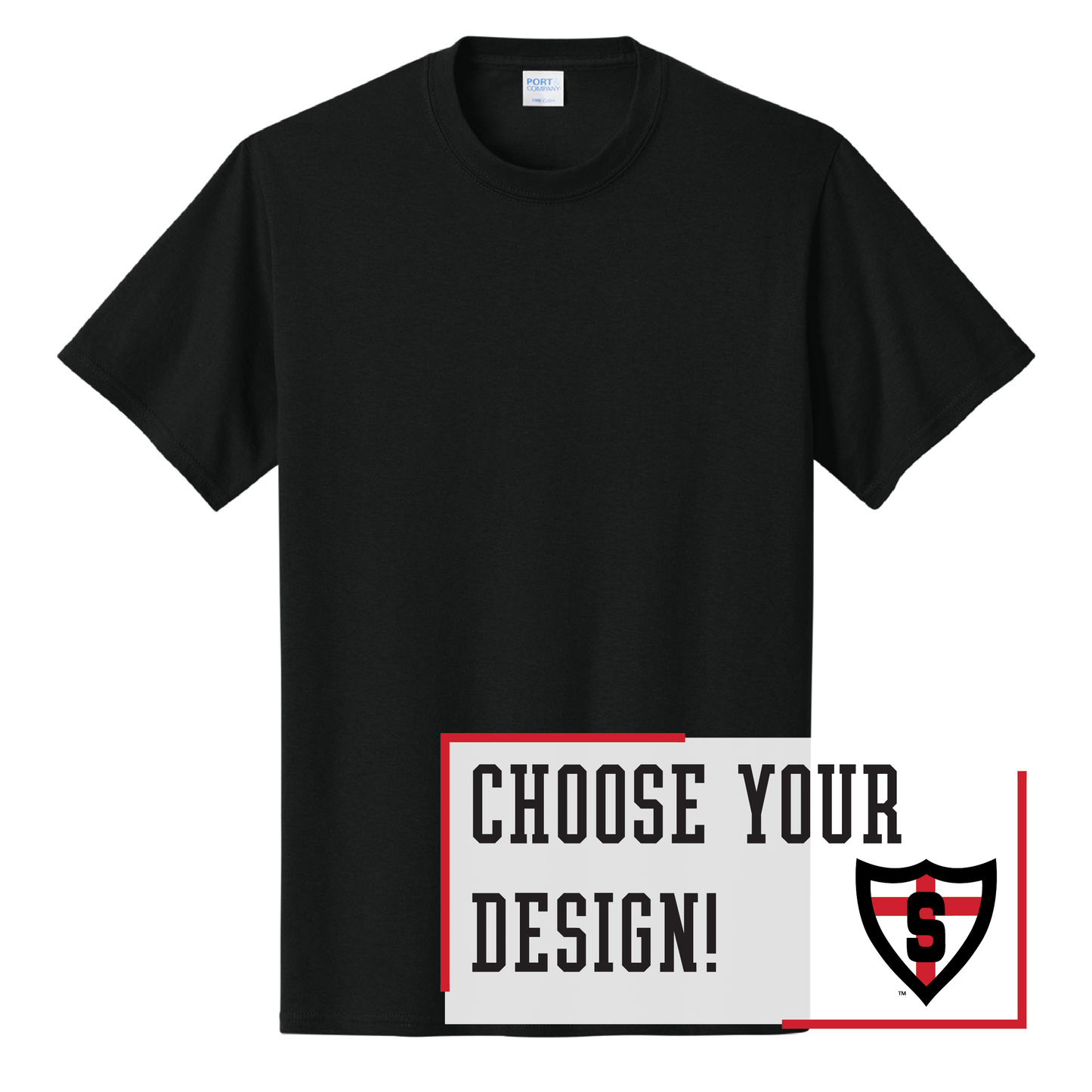 Shanley Port & Co™ Core Cotton Tee (PC54)