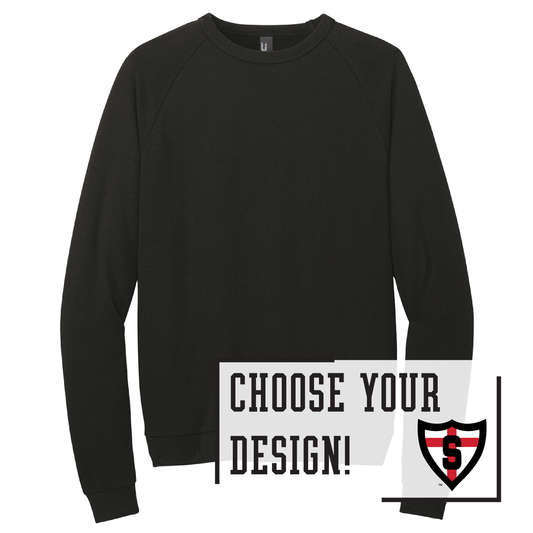 Shanley District® Perfect Tri® Fleece Crewneck Sweatshirt (DT1304)