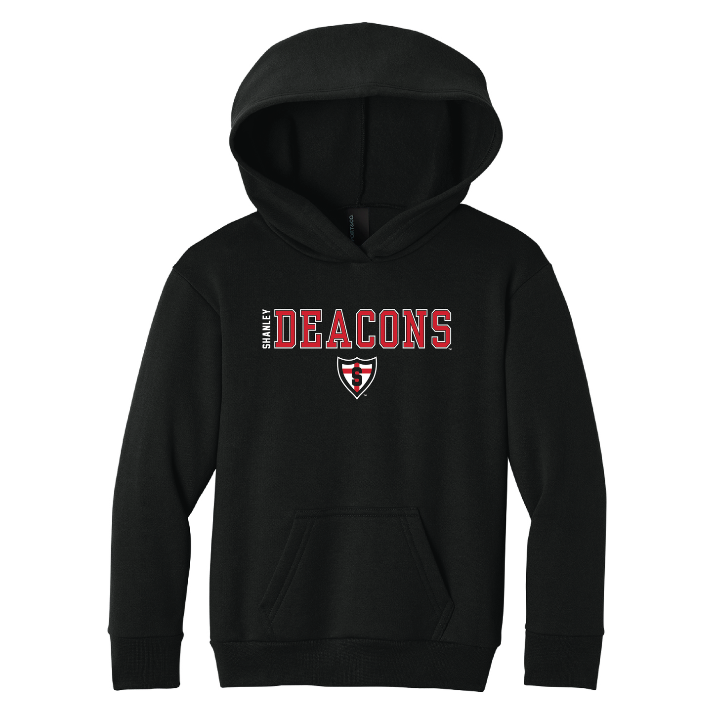 Shanley Port & Co™ Youth Pullover Hooded Sweatshirt (PC68YH)