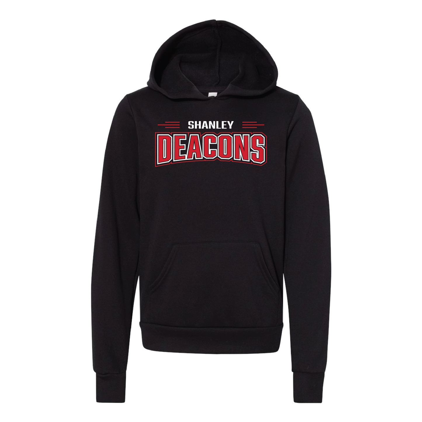 Shanley BELLA+CANVAS® Youth Sponge Fleece Hoodie (3719Y)
