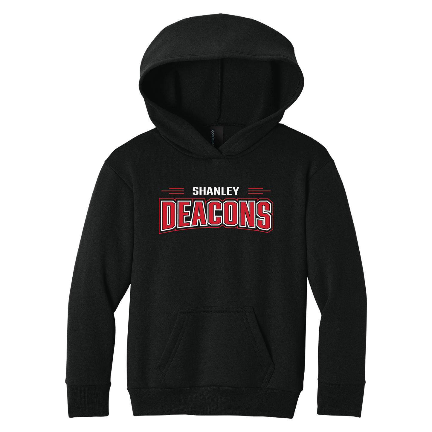 Shanley Port & Co™ Youth Pullover Hooded Sweatshirt (PC68YH)
