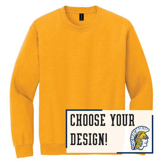 Spartans Gildan® Heavy Blend™ Crewneck Sweatshirt (18000)