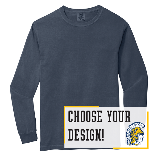 Spartans Comfort Colors® Heavyweight Ring Spun Long Sleeve Tee (6014)