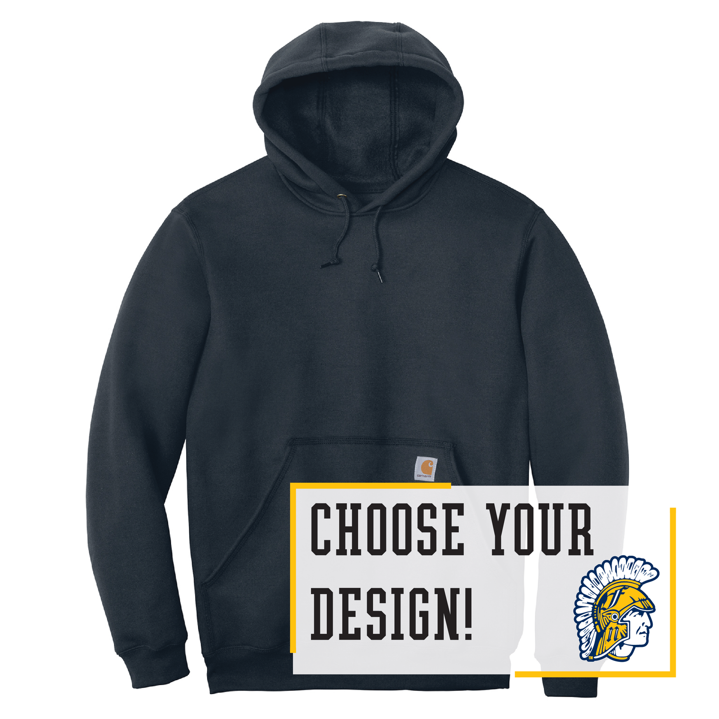 Spartans Carhartt® Midweight Hooded Sweatshirt (CTK121)