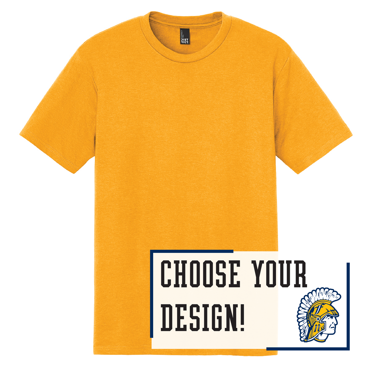 Spartans District® Perfect Tri® Tee (DM130)