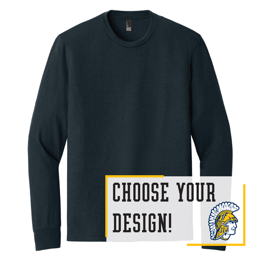 Spartans District® Perfect Tri® Long Sleeve Tee (DM132)