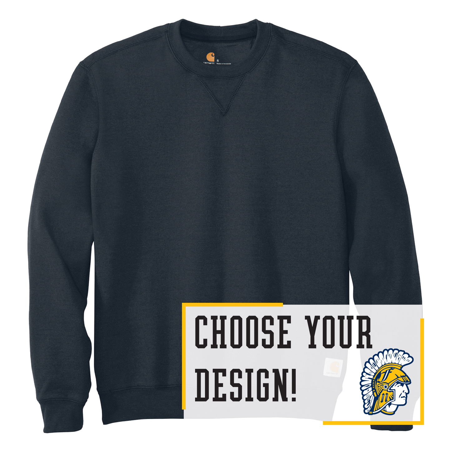 Spartans Carhartt® Midweight Crewneck Sweatshirt (CTK124)