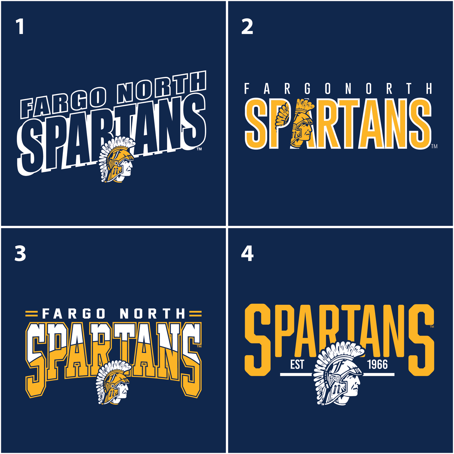 Spartans BELLA+CANVAS® Toddler Long Sleeve Tee (3501T)