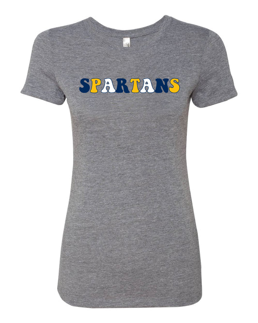 SPARTANS WMNS TRIBLEND TEE 0524