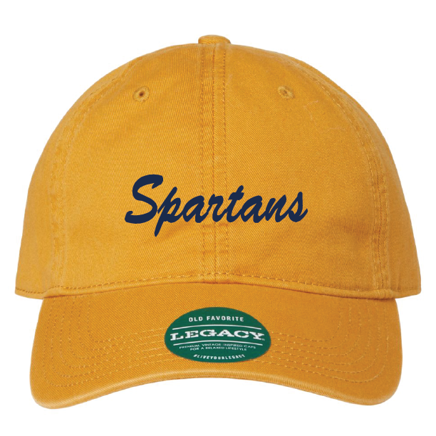 Spartans Sign Mustard Legacy EZA Cap 1123