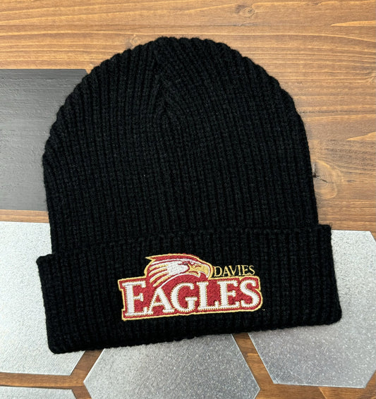 Davies Eagles Blk Watch Cap