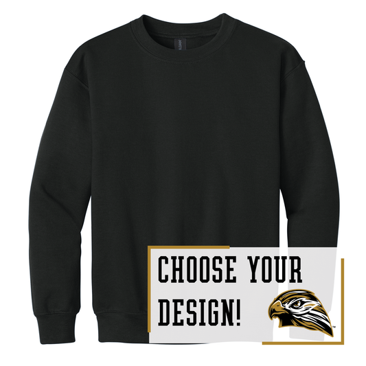 Hawks Gildan® Youth Heavy Blend™ Crewneck Sweatshirt (18000B)