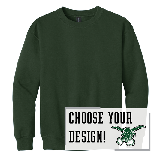 Packers Gildan® Youth Heavy Blend™ Crewneck Sweatshirt (18000B)