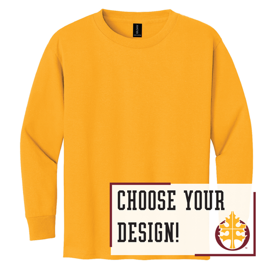 Oak Grove Gildan® Youth 100% Cotton Long Sleeve T-Shirt (5400b)