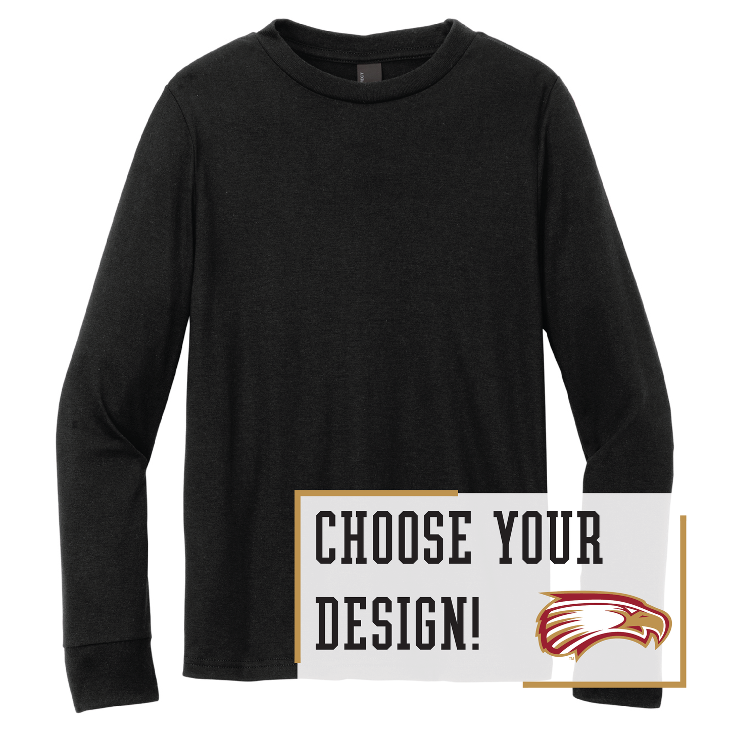 Eagles District® Youth Perfect Tri® Long Sleeve Tee (DT132Y)