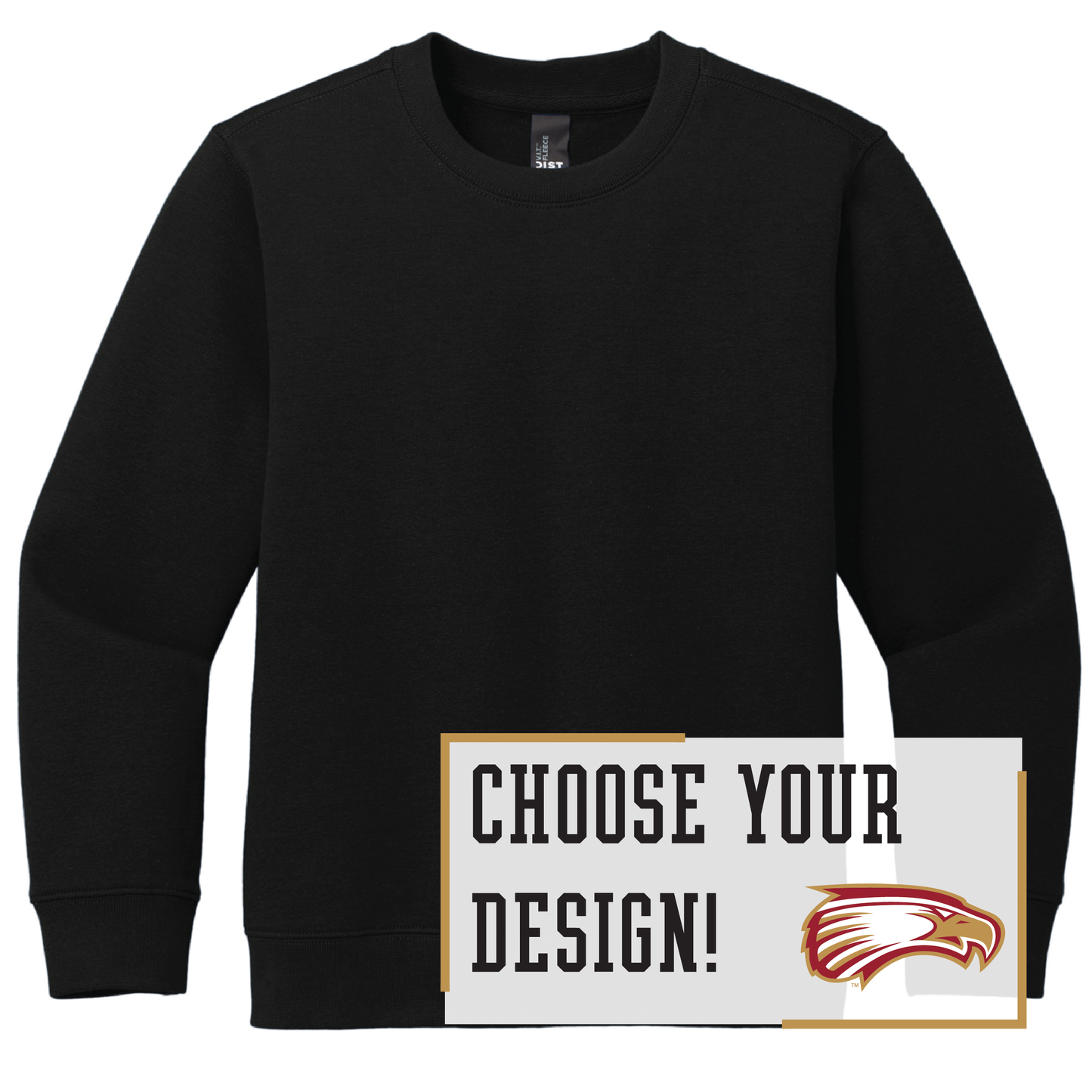 Eagles District® Youth V.I.T.™ Fleece Crew (DT6104Y)