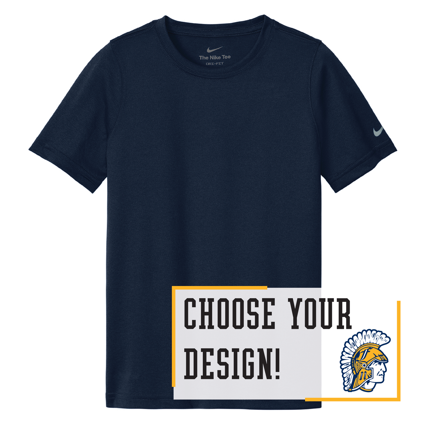 Spartans Nike Youth Swoosh Sleeve rLegend Tee (NKDX8787)
