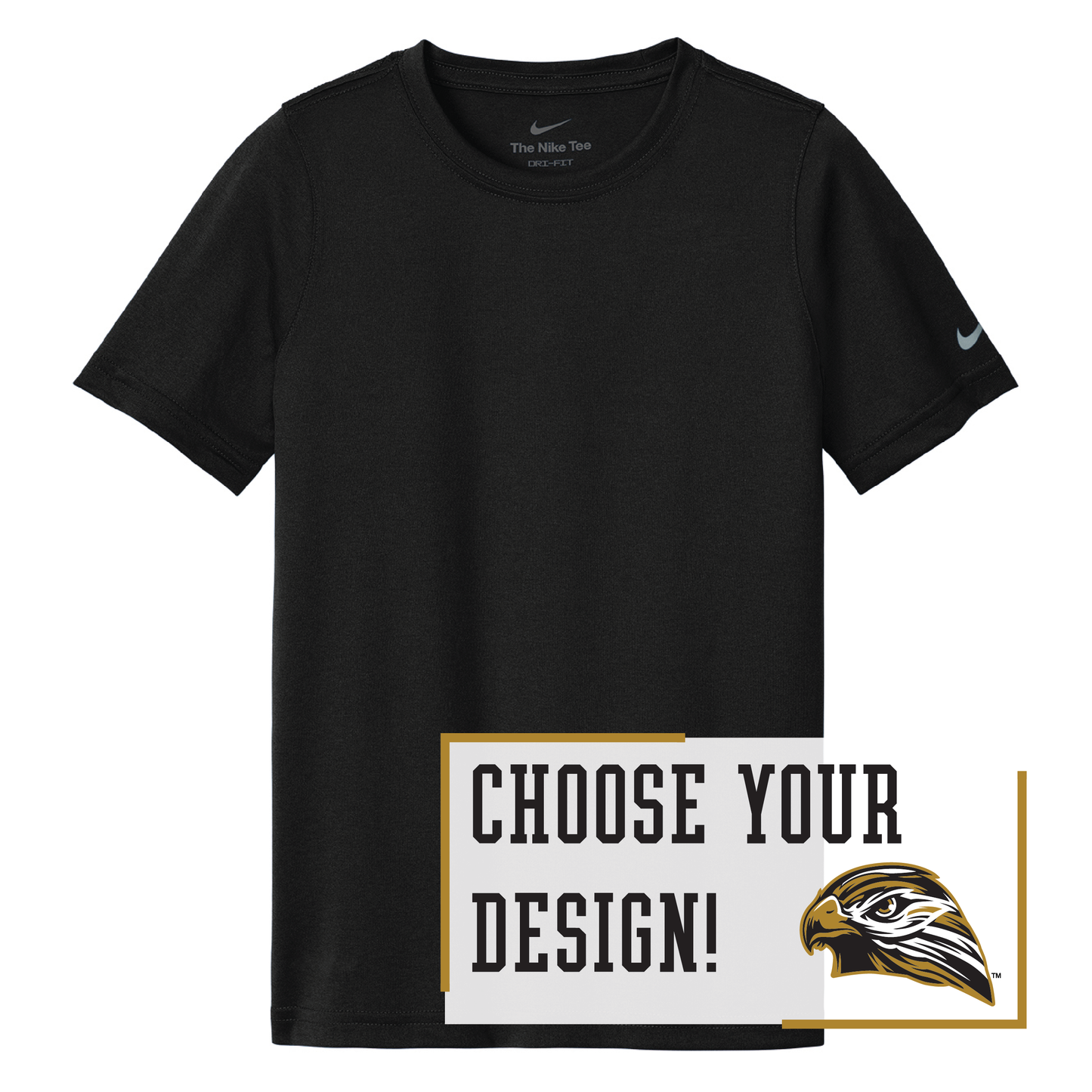 Hawks Nike Youth Swoosh Sleeve rLegend Tee (NKDX8787)