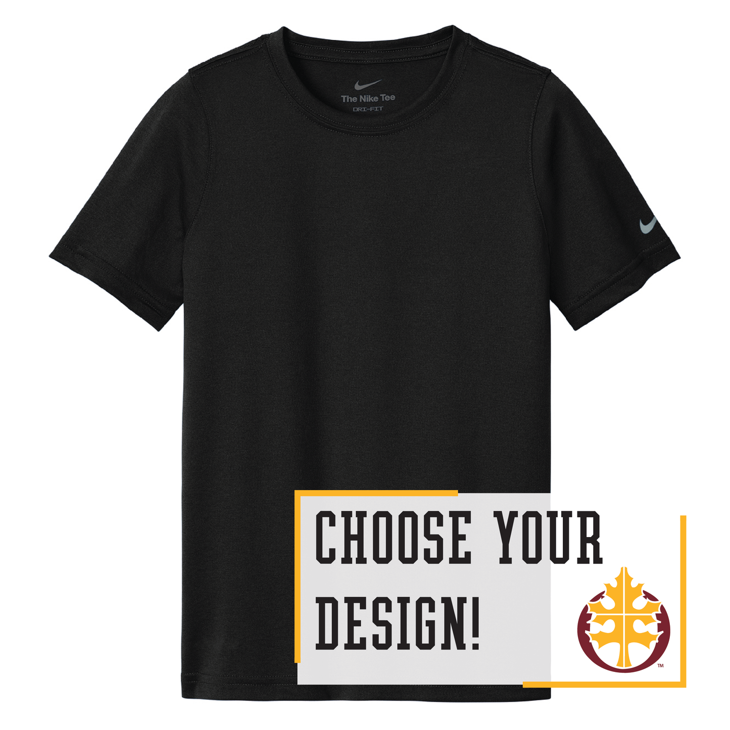 Oak Grove Nike Youth Swoosh Sleeve rLegend Tee (NKDX8787)