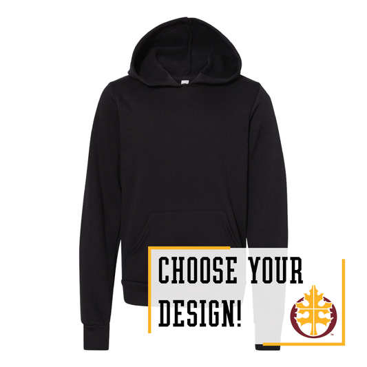 Oak Grove BELLA+CANVAS® Youth Sponge Fleece Hoodie (3719Y)