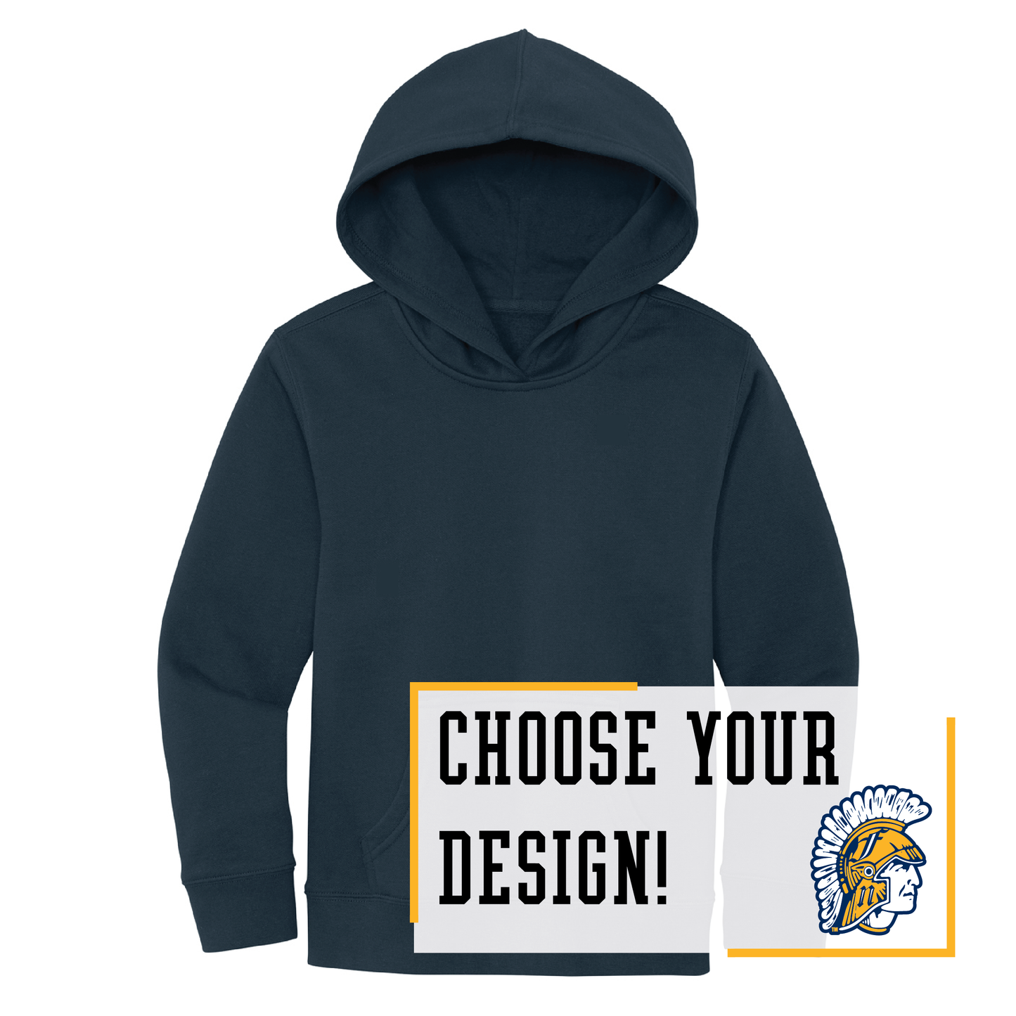 Spartans District® Youth V.I.T.™ Fleece Hoodie (DT6100Y)