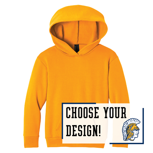 Spartans Port & Co™ Youth Pullover Hooded Sweatshirt (PC68YH)